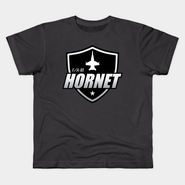 F/A-18 Hornet Kids T-Shirt by TCP